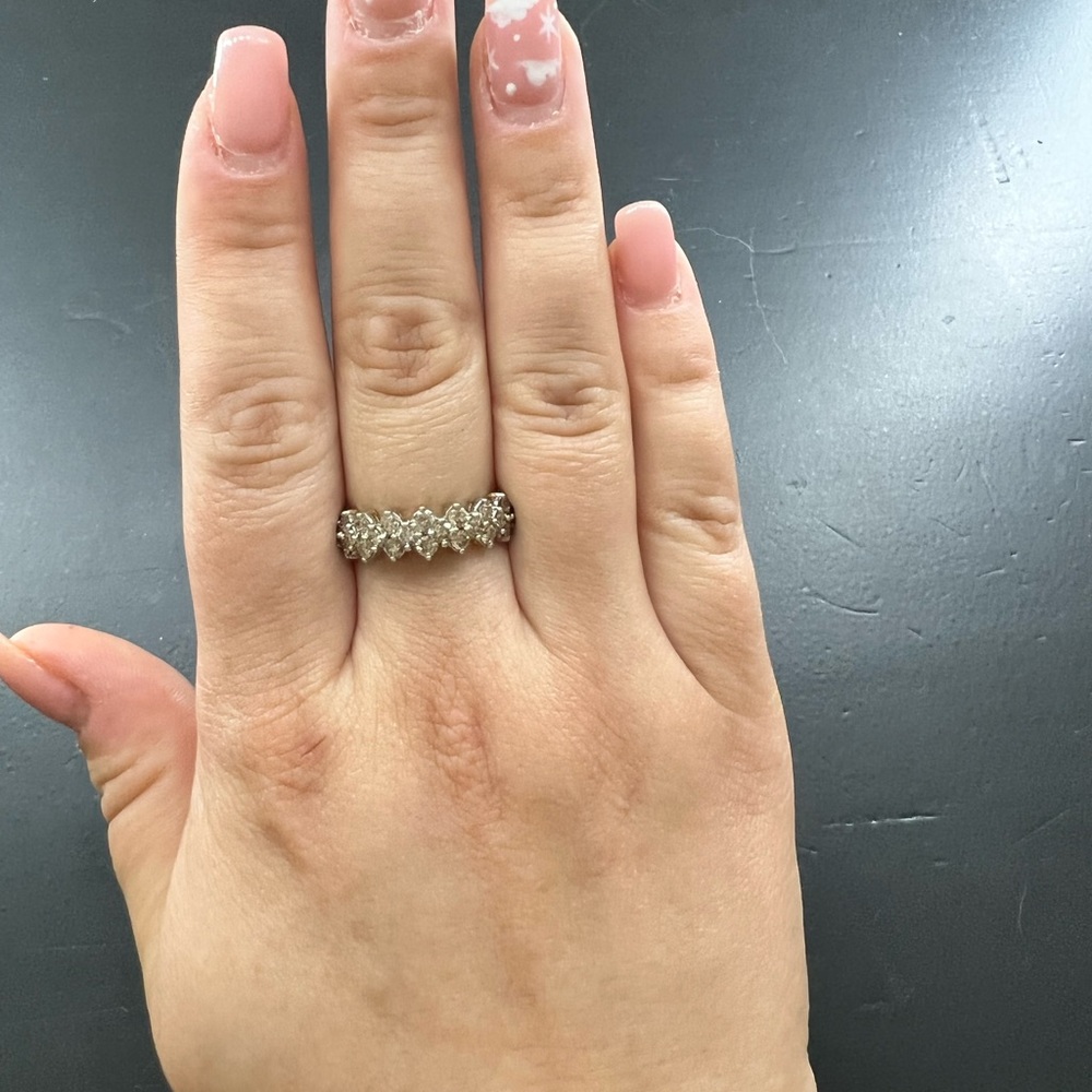 Diamond Cluster Ring - Picture 7 of 8